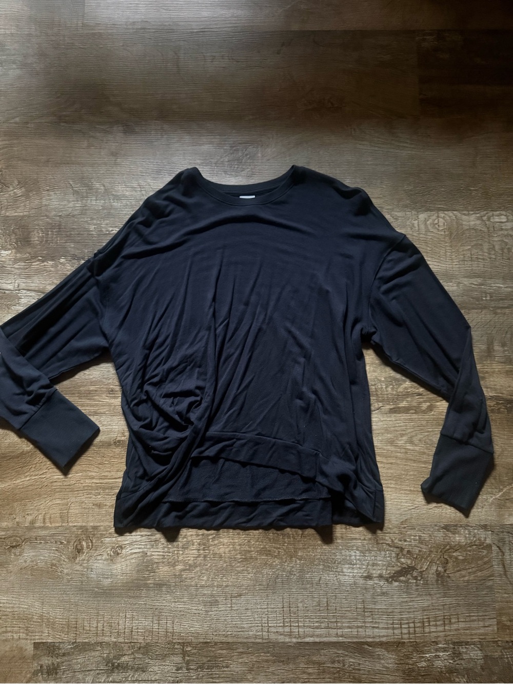 Target Women's Long Sleeve Crewneck Tee - Black